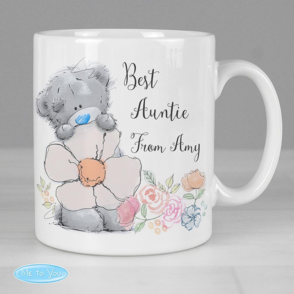 Personalised Me to You Bear Floral Mug Extra Image 2